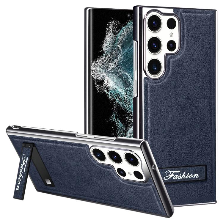 Elegante custodia pieghevole antiurto per telefono con placcatura galvanica., For Samsung Galaxy S24 Ultra 5G, For Samsung Galaxy S23 Ultra 5G, For Samsung Galaxy S23 5G, For Samsung Galaxy S22 Ultra 5G