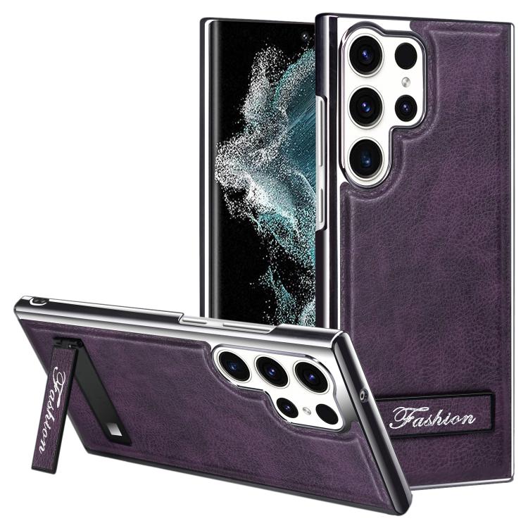 Elegante custodia pieghevole antiurto per telefono con placcatura galvanica., For Samsung Galaxy S24 Ultra 5G, For Samsung Galaxy S23 Ultra 5G, For Samsung Galaxy S23 5G, For Samsung Galaxy S22 Ultra 5G