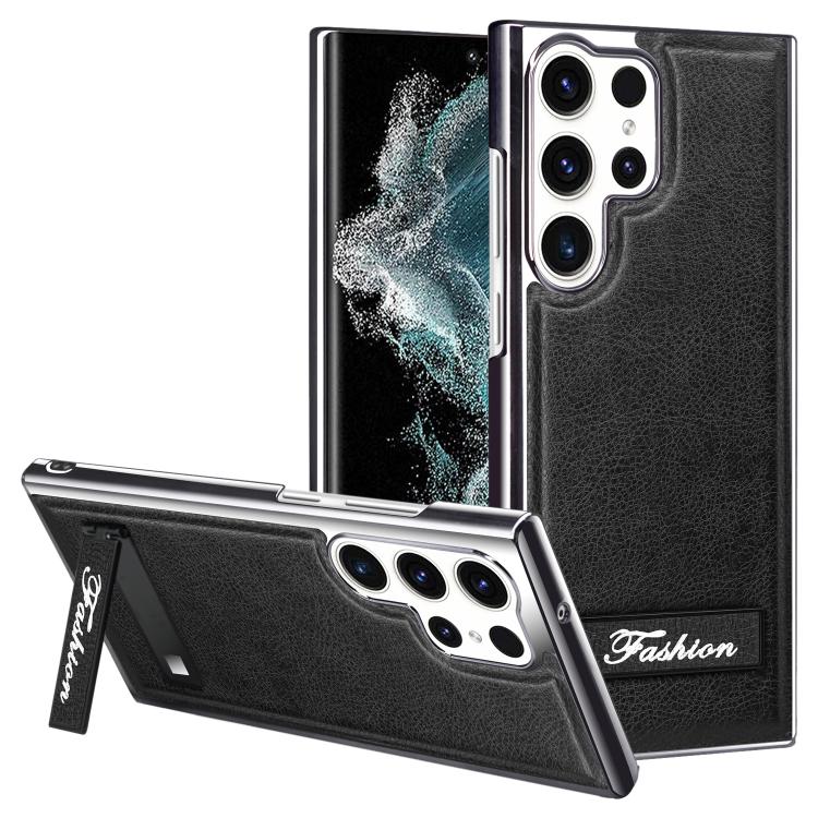 Elegante custodia pieghevole antiurto per telefono con placcatura galvanica., For Samsung Galaxy S24 Ultra 5G, For Samsung Galaxy S23 Ultra 5G, For Samsung Galaxy S23 5G, For Samsung Galaxy S22 Ultra 5G