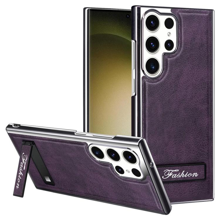 Elegante custodia pieghevole antiurto per telefono con placcatura galvanica., For Samsung Galaxy S24 Ultra 5G, For Samsung Galaxy S23 Ultra 5G, For Samsung Galaxy S23 5G, For Samsung Galaxy S22 Ultra 5G