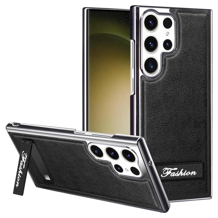 Elegante custodia pieghevole antiurto per telefono con placcatura galvanica., For Samsung Galaxy S24 Ultra 5G, For Samsung Galaxy S23 Ultra 5G, For Samsung Galaxy S23 5G, For Samsung Galaxy S22 Ultra 5G