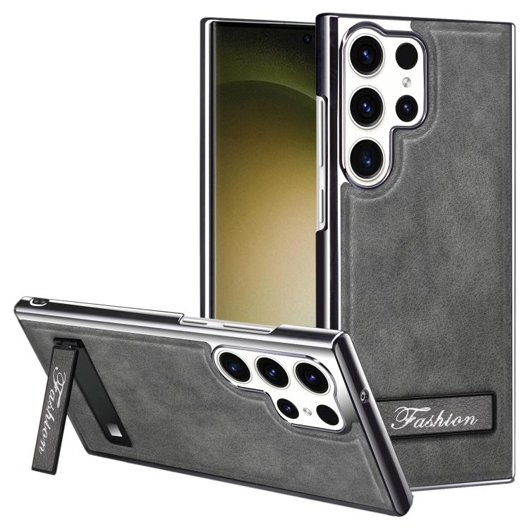 Elegante custodia pieghevole antiurto per telefono con placcatura galvanica., For Samsung Galaxy S24 Ultra 5G, For Samsung Galaxy S23 Ultra 5G, For Samsung Galaxy S23 5G, For Samsung Galaxy S22 Ultra 5G