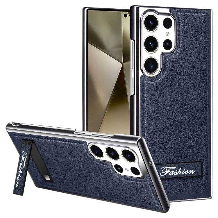Elegante custodia pieghevole antiurto per telefono con placcatura galvanica., For Samsung Galaxy S24 Ultra 5G, For Samsung Galaxy S23 Ultra 5G, For Samsung Galaxy S23 5G, For Samsung Galaxy S22 Ultra 5G