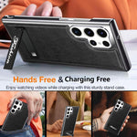 Elegante custodia pieghevole antiurto per telefono con placcatura galvanica., For Samsung Galaxy S24 Ultra 5G, For Samsung Galaxy S23 Ultra 5G, For Samsung Galaxy S23 5G, For Samsung Galaxy S22 Ultra 5G