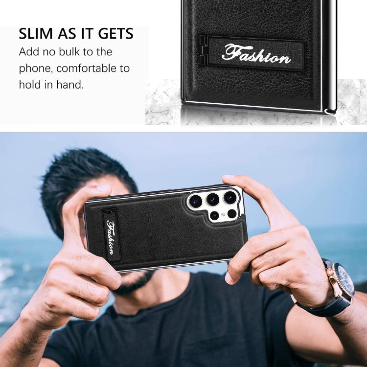 Elegante custodia pieghevole antiurto per telefono con placcatura galvanica., For Samsung Galaxy S24 Ultra 5G, For Samsung Galaxy S23 Ultra 5G, For Samsung Galaxy S23 5G, For Samsung Galaxy S22 Ultra 5G