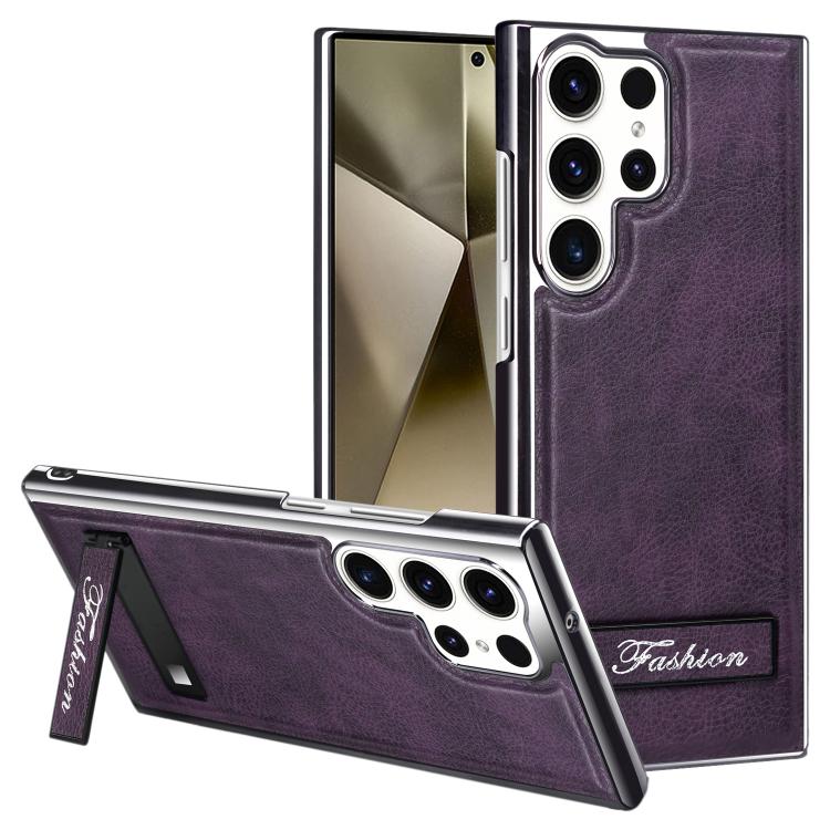 Elegante custodia pieghevole antiurto per telefono con placcatura galvanica., For Samsung Galaxy S24 Ultra 5G, For Samsung Galaxy S23 Ultra 5G, For Samsung Galaxy S23 5G, For Samsung Galaxy S22 Ultra 5G