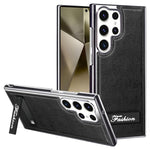 Elegante custodia pieghevole antiurto per telefono con placcatura galvanica., For Samsung Galaxy S24 Ultra 5G, For Samsung Galaxy S23 Ultra 5G, For Samsung Galaxy S23 5G, For Samsung Galaxy S22 Ultra 5G
