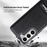 Elegante custodia pieghevole antiurto per telefono con placcatura galvanica., For Samsung Galaxy S22 5G
