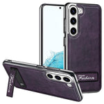 Elegante custodia pieghevole antiurto per telefono con placcatura galvanica., For Samsung Galaxy S22 5G