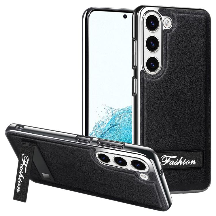 Elegante custodia pieghevole antiurto per telefono con placcatura galvanica., For Samsung Galaxy S22 5G