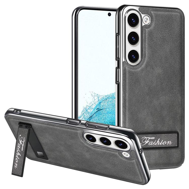 Elegante custodia pieghevole antiurto per telefono con placcatura galvanica., For Samsung Galaxy S22 5G