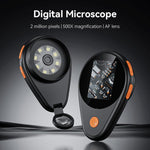 Microscopio digitale portatile Inskam 368 con display da 2 pollici e risoluzione di 2 MP., inskam368