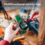 Microscopio digitale portatile Inskam 368 con display da 2 pollici e risoluzione di 2 MP., inskam368