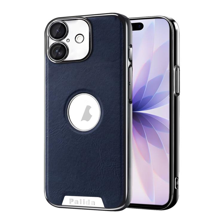 Custodia per telefono Palida in ecopelle vegana antiurto con finitura elettrolitica in stile Mecha., For iPhone 17 Pro Max, For iPhone 17 Pro, For iPhone 17, For iPhone Air