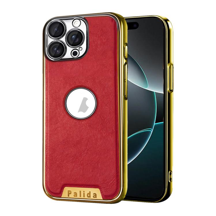Custodia per telefono Palida in ecopelle vegana antiurto con finitura elettrolitica in stile Mecha., For iPhone 16 Pro Max, For iPhone 16 Pro, For iPhone 16, For iPhone 15 Pro Max