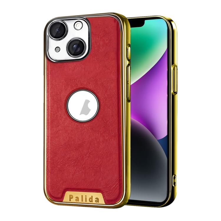 Custodia per telefono Palida in ecopelle vegana antiurto con finitura elettrolitica in stile Mecha., For iPhone 15 Pro, For iPhone 15, For iPhone 14, For iPhone 14 Pro