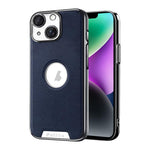 Custodia per telefono Palida in ecopelle vegana antiurto con finitura elettrolitica in stile Mecha., For iPhone 15 Pro, For iPhone 15, For iPhone 14, For iPhone 14 Pro
