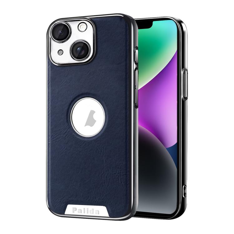 Custodia per telefono Palida in ecopelle vegana antiurto con finitura elettrolitica in stile Mecha., For iPhone 15 Pro, For iPhone 15, For iPhone 14, For iPhone 14 Pro