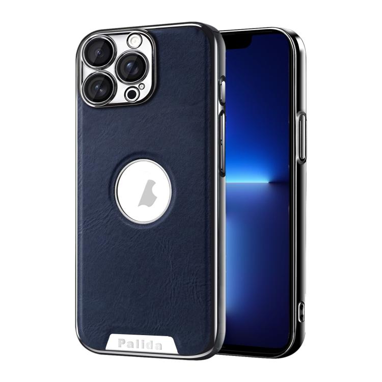 Custodia per telefono Palida in ecopelle vegana antiurto con finitura elettrolitica in stile Mecha., For iPhone 14 Pro Max, For iPhone 13 Pro Max, For iPhone 13 Pro, For iPhone 13