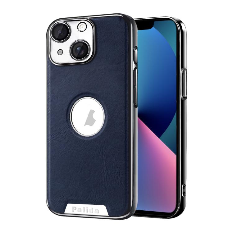 Custodia per telefono Palida in ecopelle vegana antiurto con finitura elettrolitica in stile Mecha., For iPhone 14 Pro Max, For iPhone 13 Pro Max, For iPhone 13 Pro, For iPhone 13