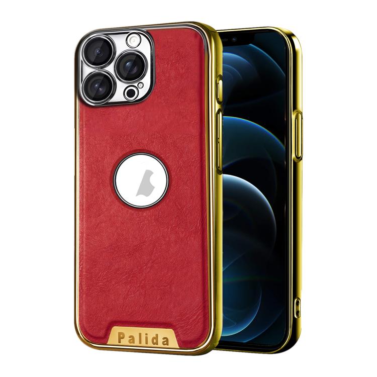 Custodia per telefono Palida in ecopelle vegana antiurto con finitura elettrolitica in stile Mecha., For iPhone 12, For iPhone 12 Pro Max, For iPhone 12 Pro