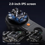 Microscopio digitale pieghevole e portatile Inskam 379 da 2 MP con display da 2 pollici., inskam379