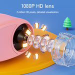 Microscopio digitale per bambini Inskam 382 con display da 2 pollici e 2 MP, ideale per l'osservazione della natura., inskam382