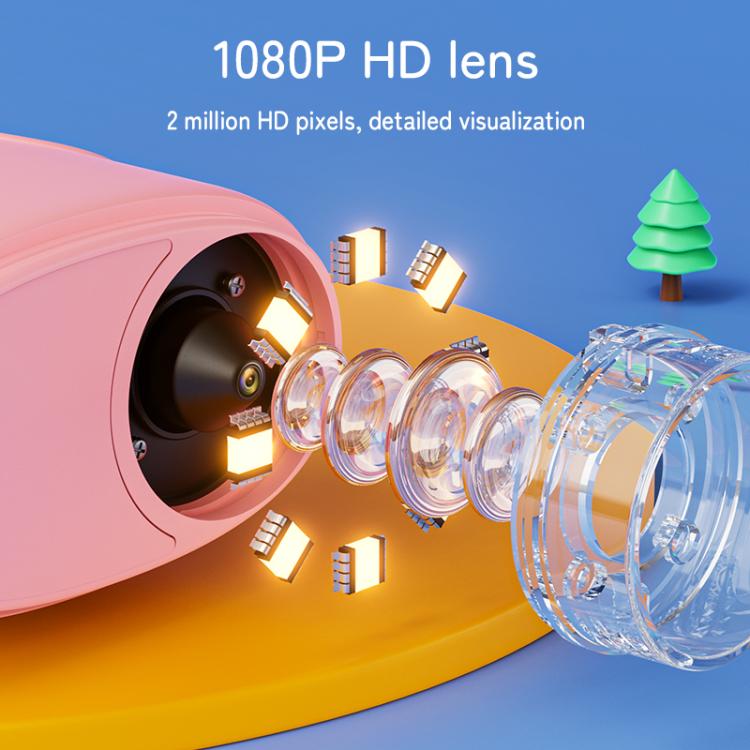 Microscopio digitale per bambini Inskam 382 con display da 2 pollici e 2 MP, ideale per l'osservazione della natura., inskam382