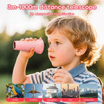 Telescopio monoculare digitale per bambini Inskam 389 con display da 2 MP e schermo da 2 pollici., inskam389