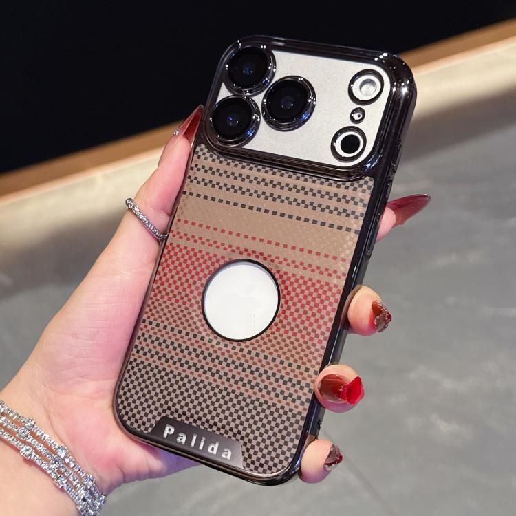 Custodia per telefono Palida con texture in Kevlar elettrolitico antiurto., For iPhone 17 Pro Max, For iPhone 17 Pro, For iPhone 17, For iPhone Air, For iPhone 16 Pro Max, For iPhone 16 Pro