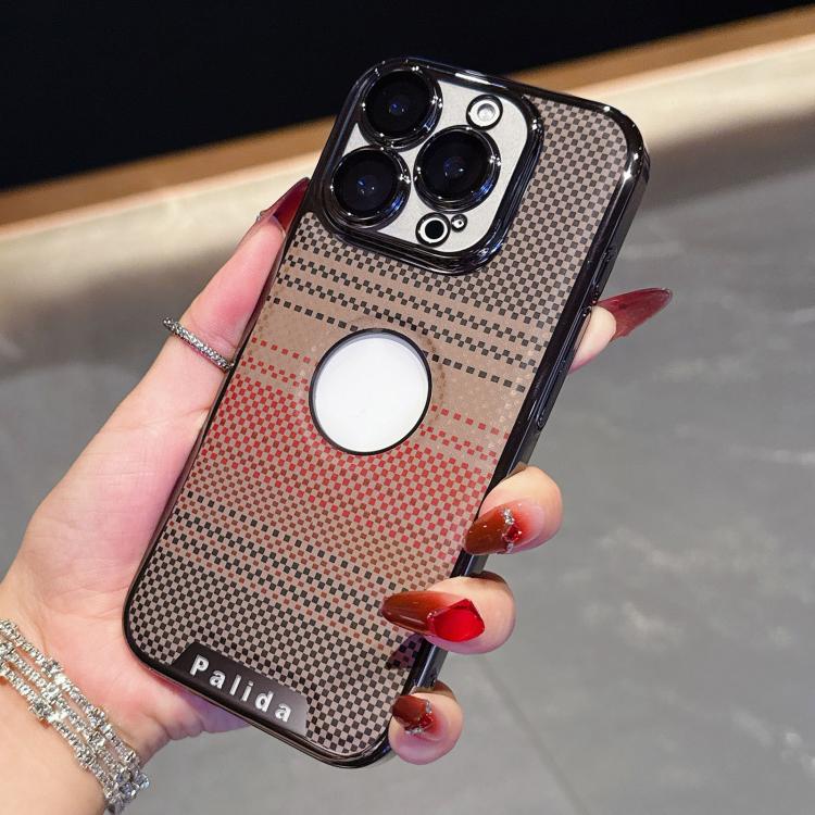 Custodia per telefono Palida con texture in Kevlar elettrolitico antiurto., For iPhone 13, For iPhone 12, For iPhone 12 Pro Max, For iPhone 12 Pro