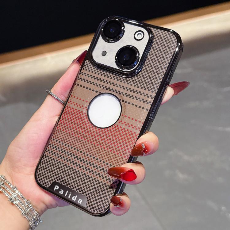Custodia per telefono Palida con texture in Kevlar elettrolitico antiurto., For iPhone 14 Plus, For iPhone 14, For iPhone 14 Pro, For iPhone 14 Pro Max, For iPhone 13 Pro Max, For iPhone 13 Pro