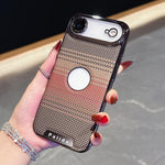 Custodia per telefono Palida con texture in Kevlar elettrolitico antiurto., For iPhone 17 Pro Max, For iPhone 17 Pro, For iPhone 17, For iPhone Air, For iPhone 16 Pro Max, For iPhone 16 Pro