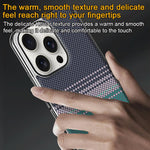 Custodia per telefono Palida con texture in Kevlar elettrolitico antiurto., For iPhone 13, For iPhone 12, For iPhone 12 Pro Max, For iPhone 12 Pro