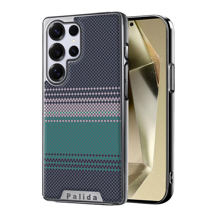 Custodia per telefono Palida con texture in Kevlar elettrolitico antiurto., For Samsung Galaxy S26 Ultra 5G, For Samsung Galaxy S26 5G, For Samsung Galaxy S25 5G, For Samsung Galaxy S25 Ultra 5G, For Samsung Galaxy S24 Ultra 5G, For Samsung Galaxy S24 5G