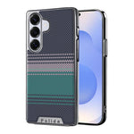 Custodia per telefono Palida con texture in Kevlar elettrolitico antiurto., For Samsung Galaxy S26 Ultra 5G, For Samsung Galaxy S26 5G, For Samsung Galaxy S25 5G, For Samsung Galaxy S25 Ultra 5G, For Samsung Galaxy S24 Ultra 5G, For Samsung Galaxy S24 5G
