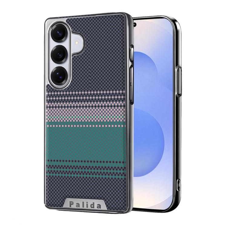 Custodia per telefono Palida con texture in Kevlar elettrolitico antiurto., For Samsung Galaxy S26 Ultra 5G, For Samsung Galaxy S26 5G, For Samsung Galaxy S25 5G, For Samsung Galaxy S25 Ultra 5G, For Samsung Galaxy S24 Ultra 5G, For Samsung Galaxy S24 5G