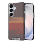 Custodia per telefono Palida con texture in Kevlar elettrolitico antiurto., For Samsung Galaxy S26 Ultra 5G, For Samsung Galaxy S26 5G, For Samsung Galaxy S25 5G, For Samsung Galaxy S25 Ultra 5G, For Samsung Galaxy S24 Ultra 5G, For Samsung Galaxy S24 5G