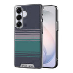 Custodia per telefono Palida con texture in Kevlar elettrolitico antiurto., For Samsung Galaxy S26 Ultra 5G, For Samsung Galaxy S26 5G, For Samsung Galaxy S25 5G, For Samsung Galaxy S25 Ultra 5G, For Samsung Galaxy S24 Ultra 5G, For Samsung Galaxy S24 5G