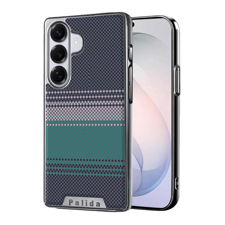 Custodia per telefono Palida con texture in Kevlar elettrolitico antiurto., For Samsung Galaxy S26 Ultra 5G, For Samsung Galaxy S26 5G, For Samsung Galaxy S25 5G, For Samsung Galaxy S25 Ultra 5G, For Samsung Galaxy S24 Ultra 5G, For Samsung Galaxy S24 5G