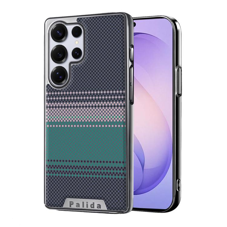 Custodia per telefono Palida con texture in Kevlar elettrolitico antiurto., For Samsung Galaxy S26 Ultra 5G, For Samsung Galaxy S26 5G, For Samsung Galaxy S25 5G, For Samsung Galaxy S25 Ultra 5G, For Samsung Galaxy S24 Ultra 5G, For Samsung Galaxy S24 5G