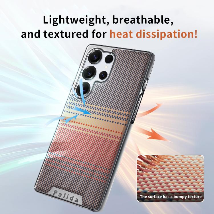 Custodia per telefono Palida con texture in Kevlar elettrolitico antiurto., For Samsung Galaxy S26 Ultra 5G, For Samsung Galaxy S26 5G, For Samsung Galaxy S25 5G, For Samsung Galaxy S25 Ultra 5G, For Samsung Galaxy S24 Ultra 5G, For Samsung Galaxy S24 5G