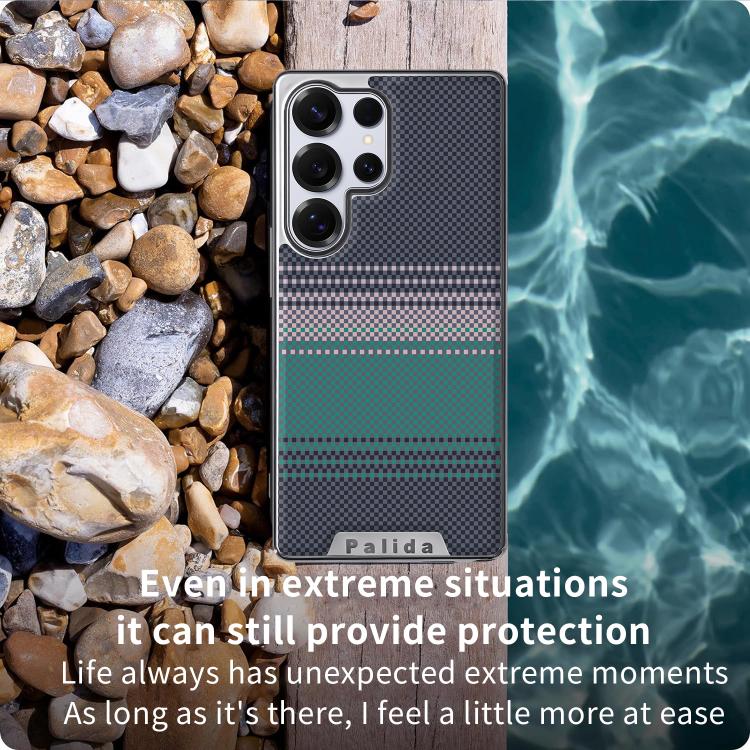Custodia per telefono Palida con texture in Kevlar elettrolitico antiurto., For Samsung Galaxy S26 Ultra 5G, For Samsung Galaxy S26 5G, For Samsung Galaxy S25 5G, For Samsung Galaxy S25 Ultra 5G, For Samsung Galaxy S24 Ultra 5G, For Samsung Galaxy S24 5G