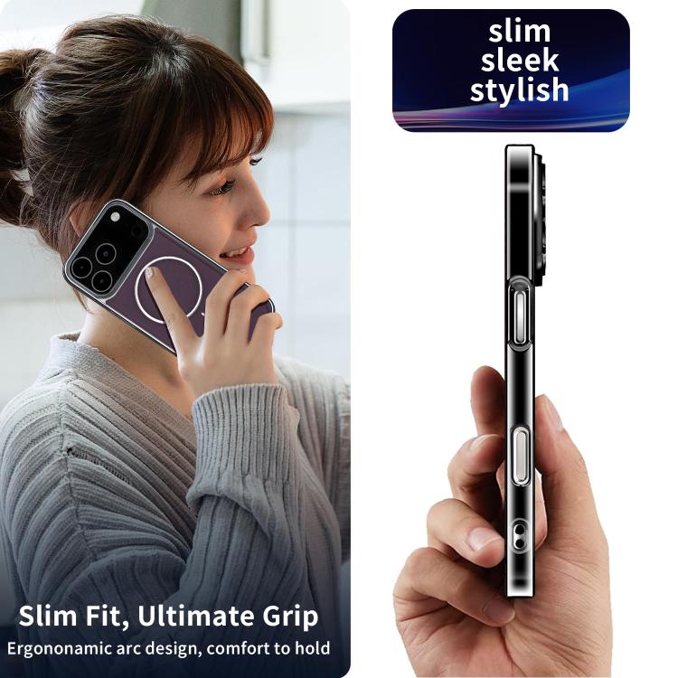Cornice galvanizzata in ecopelle, custodia magnetica antiurto per telefono., For iPhone 15 Pro, For iPhone 15 Plus, For iPhone 15, For iPhone 14 Plus