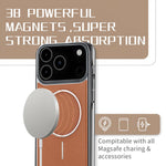 Cornice galvanizzata in ecopelle, custodia magnetica antiurto per telefono., For iPhone 14, For iPhone 14 Pro, For iPhone 14 Pro Max, For iPhone 13 Pro Max