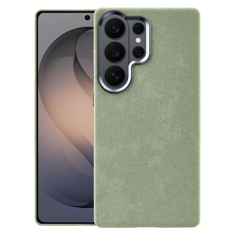 Custodia per telefono magnetica a copertura totale con texture in flanella, For Samsung Galaxy S26+ 5G, For Samsung Galaxy S26 Ultra 5G, For Samsung Galaxy S26 5G, For Samsung Galaxy S25 5G / S24 5G