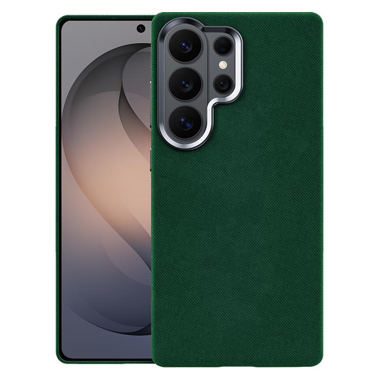 Custodia per telefono magnetica a copertura totale con texture in flanella, For Samsung Galaxy S26+ 5G, For Samsung Galaxy S26 Ultra 5G, For Samsung Galaxy S26 5G, For Samsung Galaxy S25 5G / S24 5G