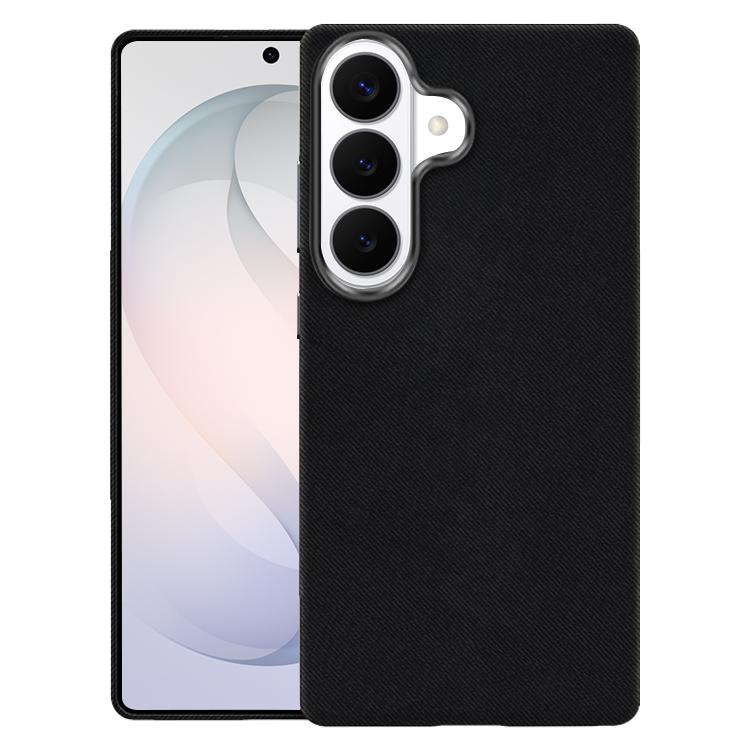 Custodia per telefono magnetica a copertura totale con texture in flanella, For Samsung Galaxy S26+ 5G, For Samsung Galaxy S26 Ultra 5G, For Samsung Galaxy S26 5G, For Samsung Galaxy S25 5G / S24 5G