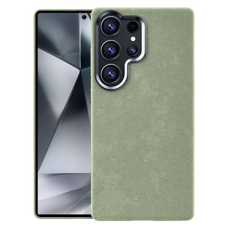 Custodia per telefono magnetica a copertura totale con texture in flanella, For Samsung Galaxy S25+ 5G / S24+ 5G, For Samsung Galaxy S25 Ultra 5G, For Samsung Galaxy S24 Ultra 5G, For Samsung Galaxy S23 Ultra 5G