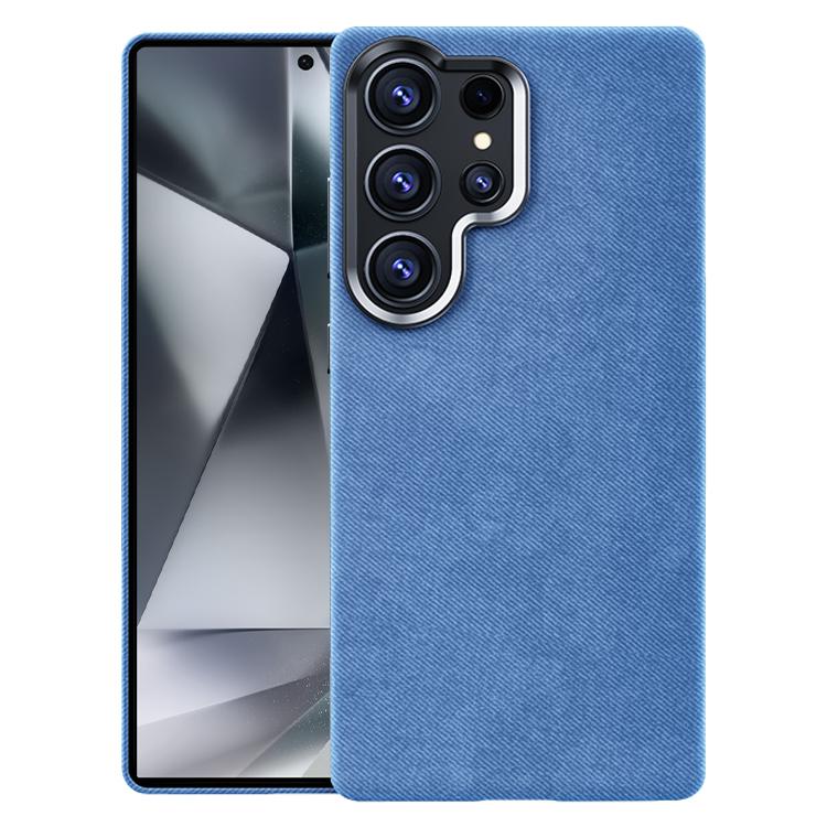 Custodia per telefono magnetica a copertura totale con texture in flanella, For Samsung Galaxy S25+ 5G / S24+ 5G, For Samsung Galaxy S25 Ultra 5G, For Samsung Galaxy S24 Ultra 5G, For Samsung Galaxy S23 Ultra 5G